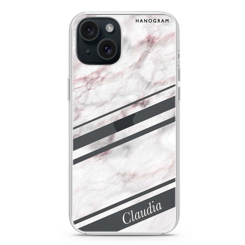 Marble Z iPhone 15 plus 水晶透明保護殼