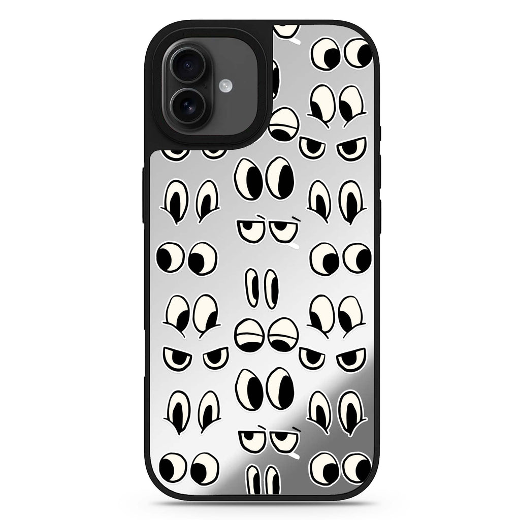 Look at me iPhone 17 鏡面手機殼 主圖設計
