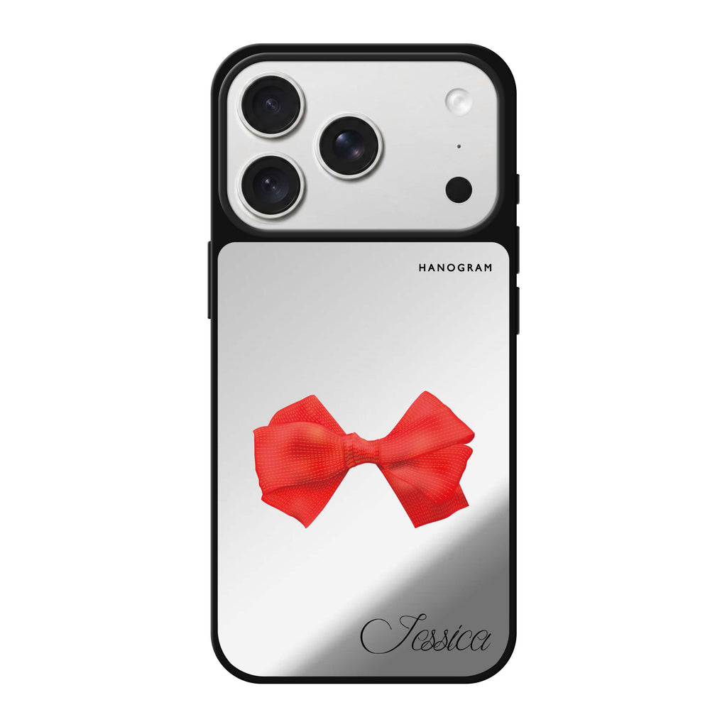 Red Bow 鏡面手機殼