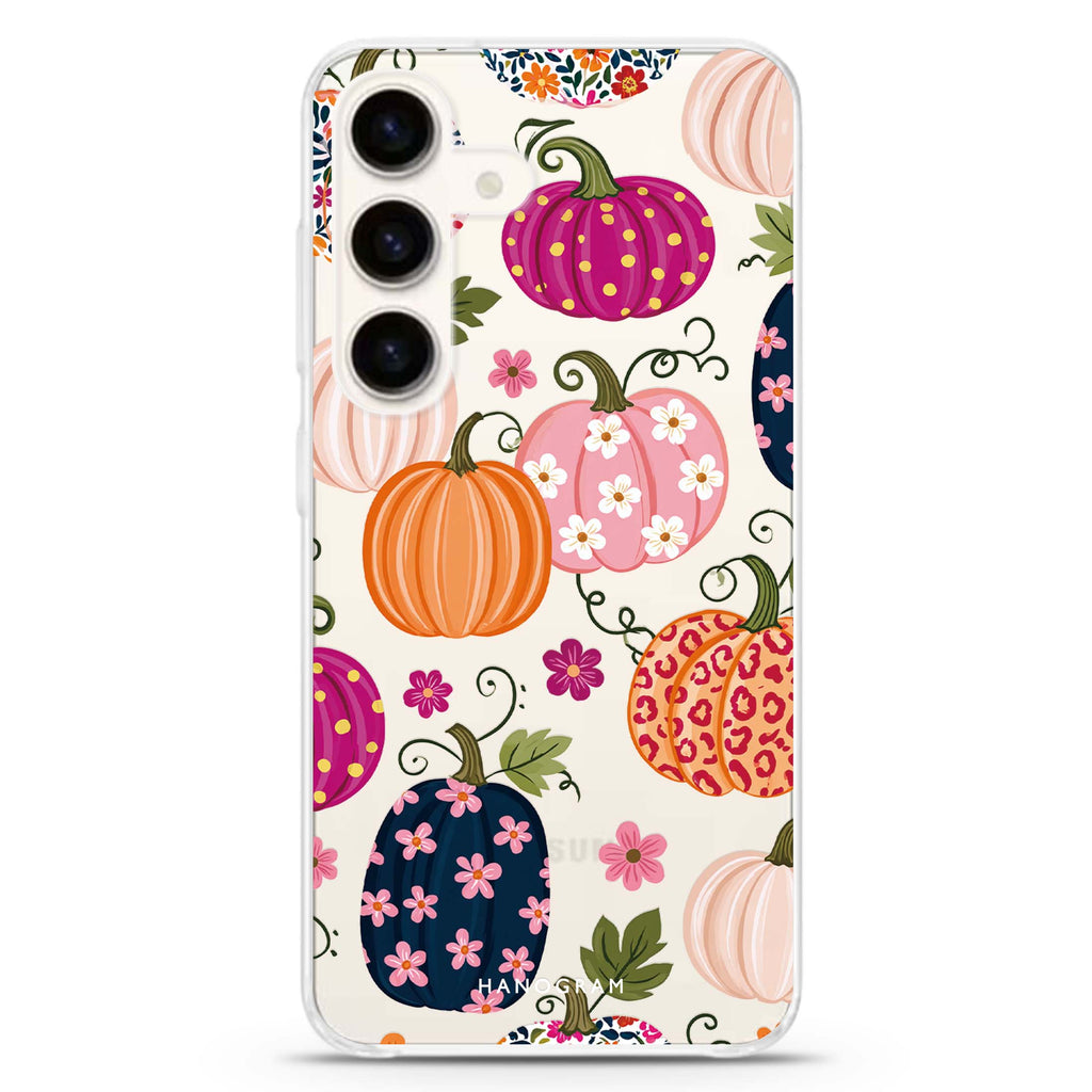 Pumpkin Pattern Wardrobe Samsung Galaxy 水晶透明保護殼
