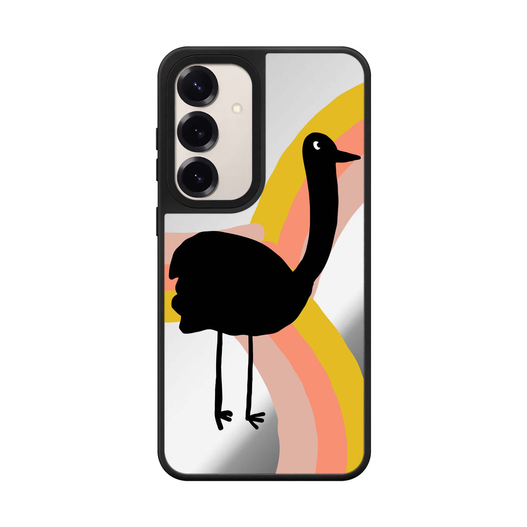 Rainbow Bird 鏡面手機殼