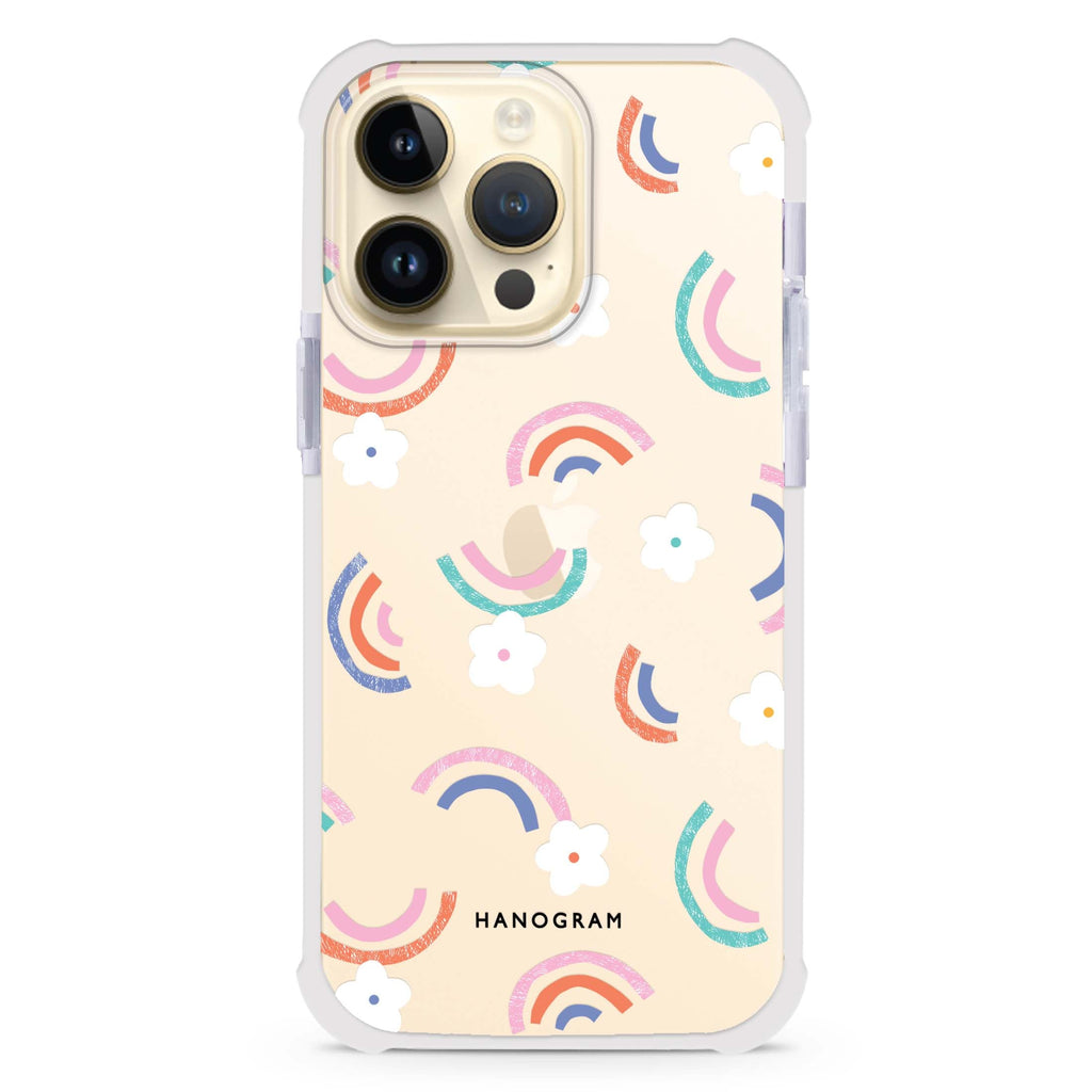 Rainbow Floral 超強防摔保護殼