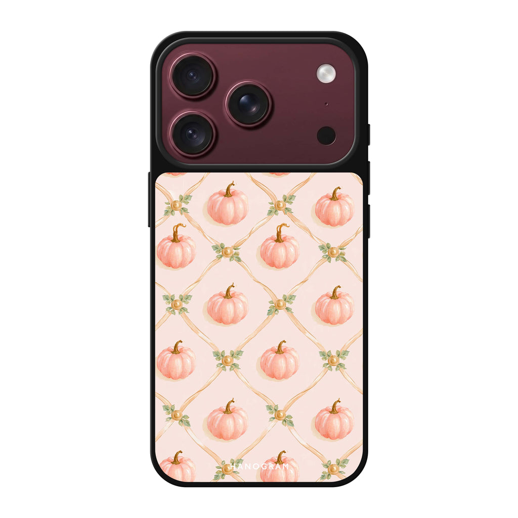 Blush Pumpkin Trellis 鏡面手機殼