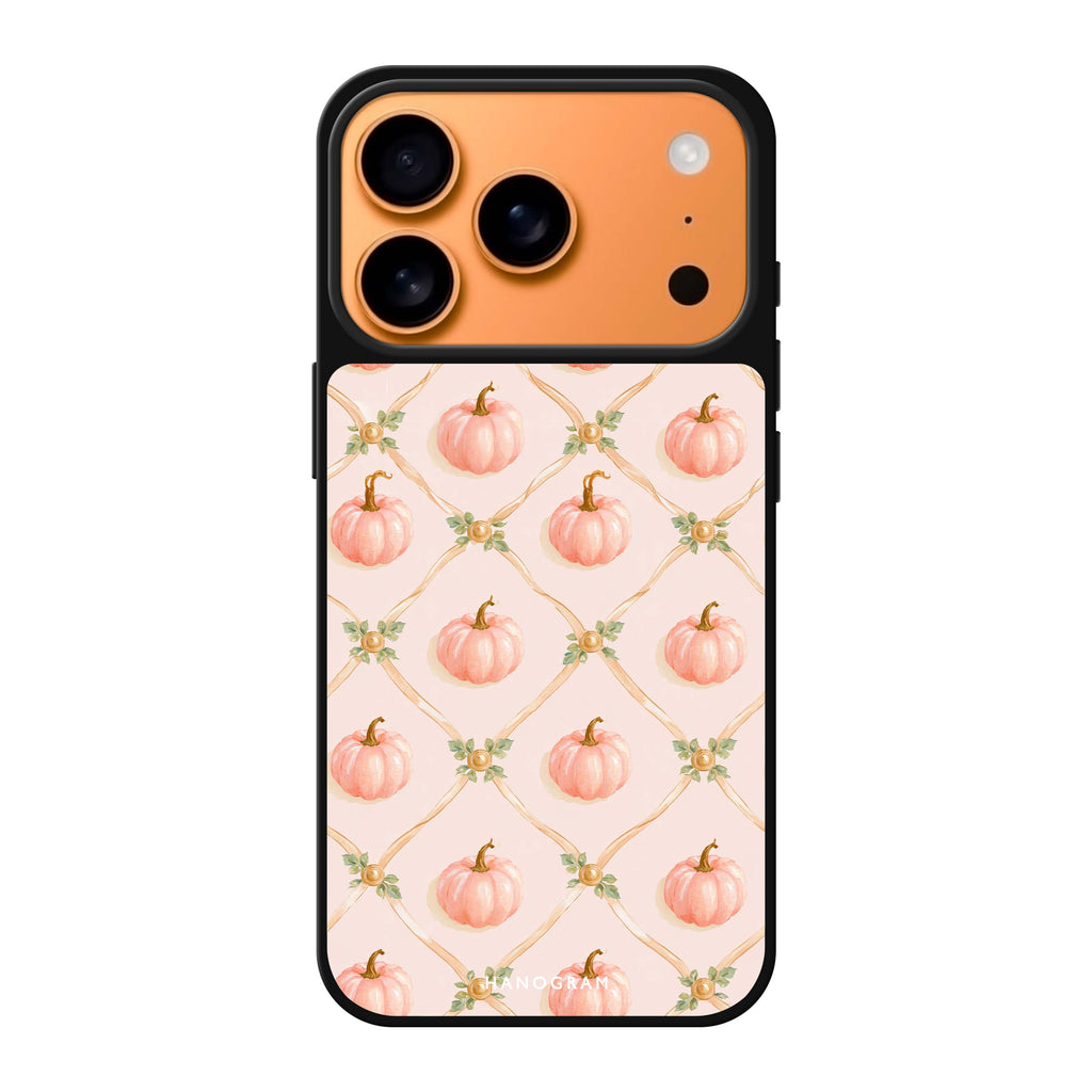 Blush Pumpkin Trellis 鏡面手機殼