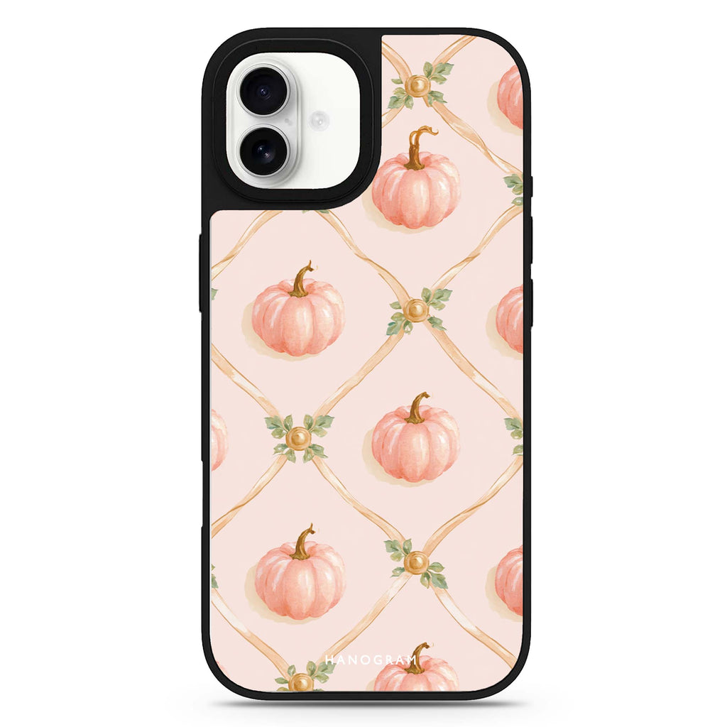 Blush Pumpkin Trellis 鏡面手機殼