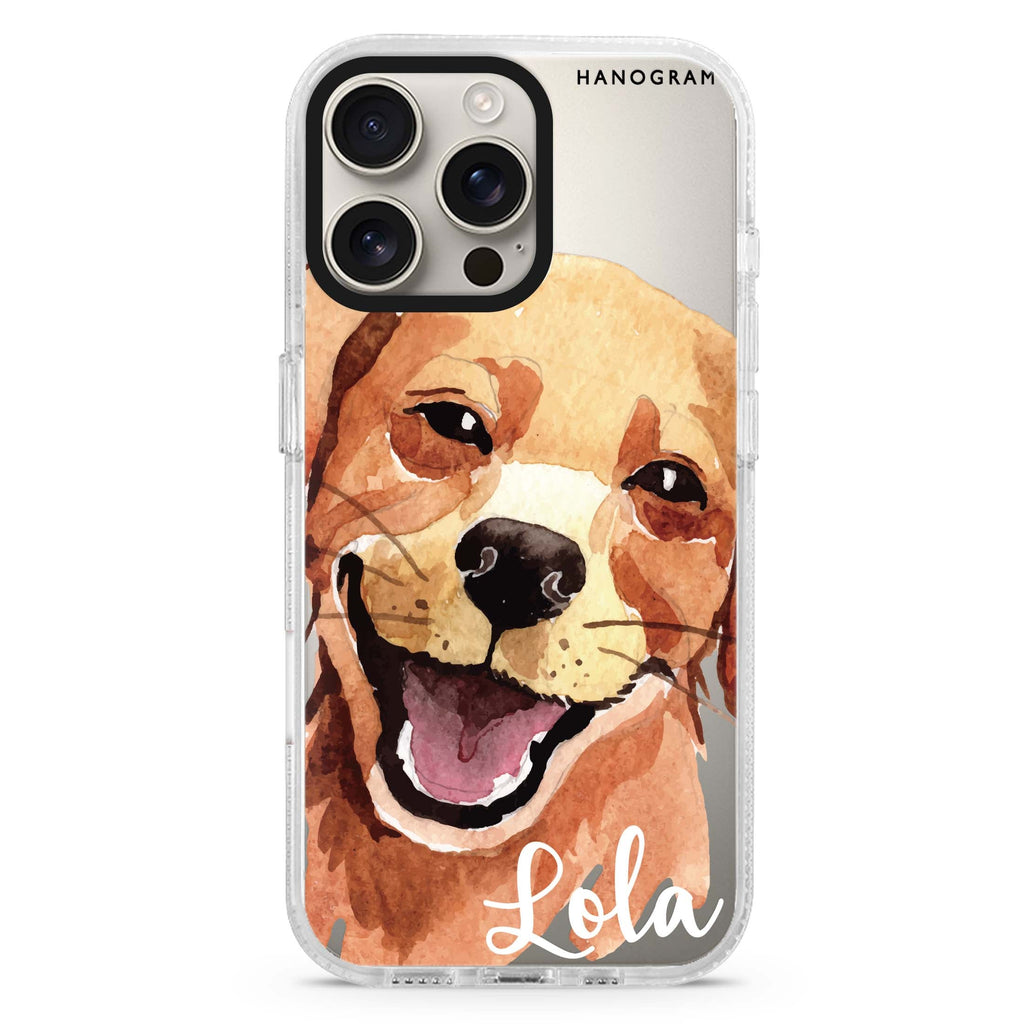 Golden Retriever Magsafe 兼容水晶透明保護殼