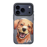 Golden Retriever iPhone 17 Pro Max MagSafe 水晶透明保護殼 狗狗圖案設計 可自訂名字 圖1