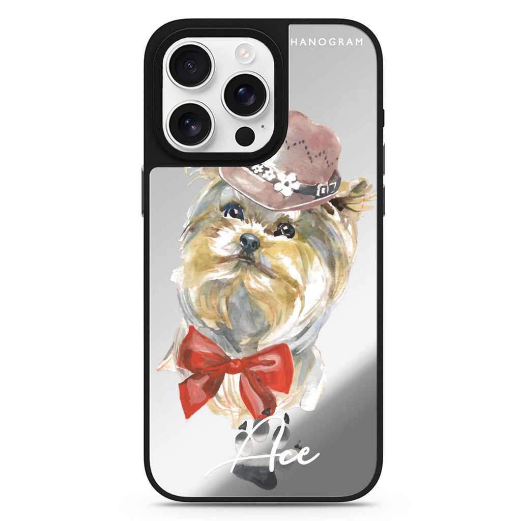 Yorkshire Terrier 鏡面手機殼
