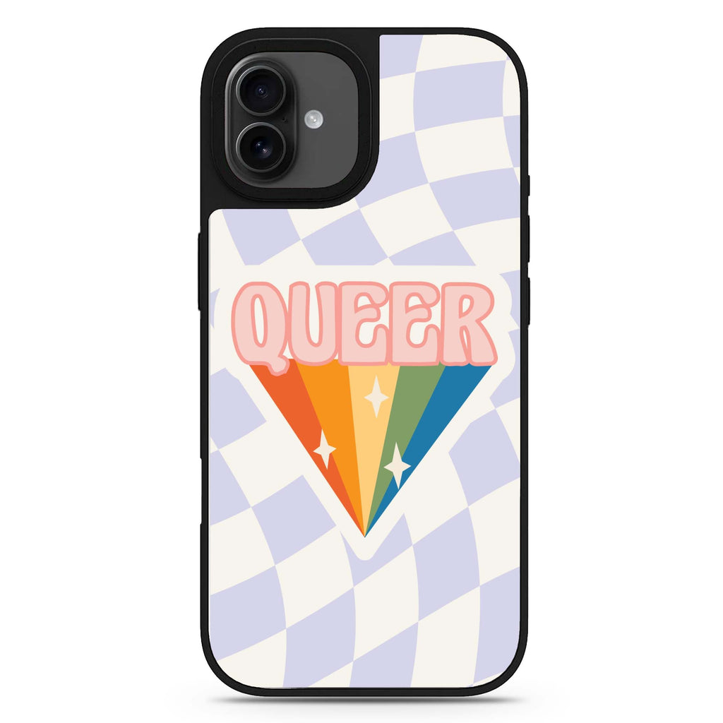 Queer iPhone 17 鏡面手機殼 主圖設計