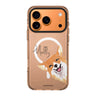 Welsh Corgi iPhone 17 Pro Max MagSafe 水晶透明保護殼 狗狗圖案設計 可自訂名字 圖1