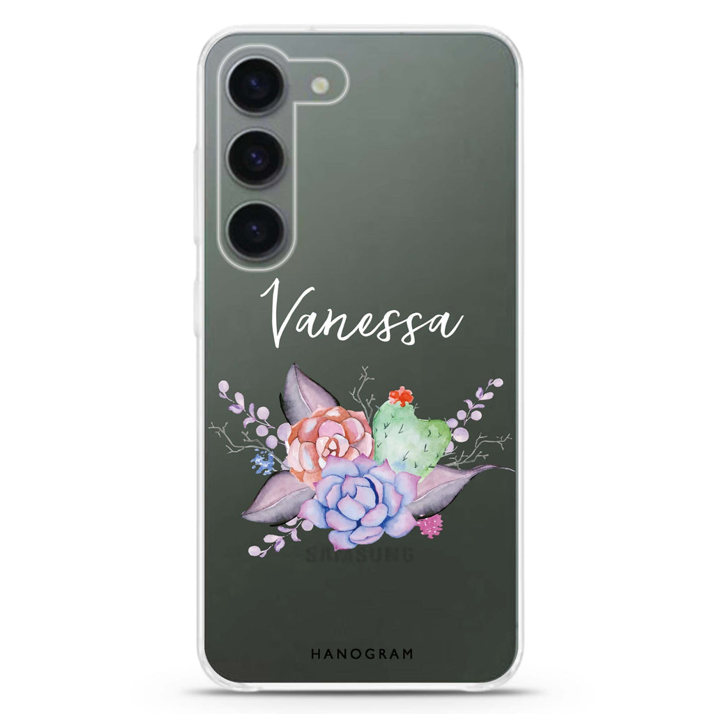 SECRET OF THREE Samsung Galaxy 水晶透明保護殼