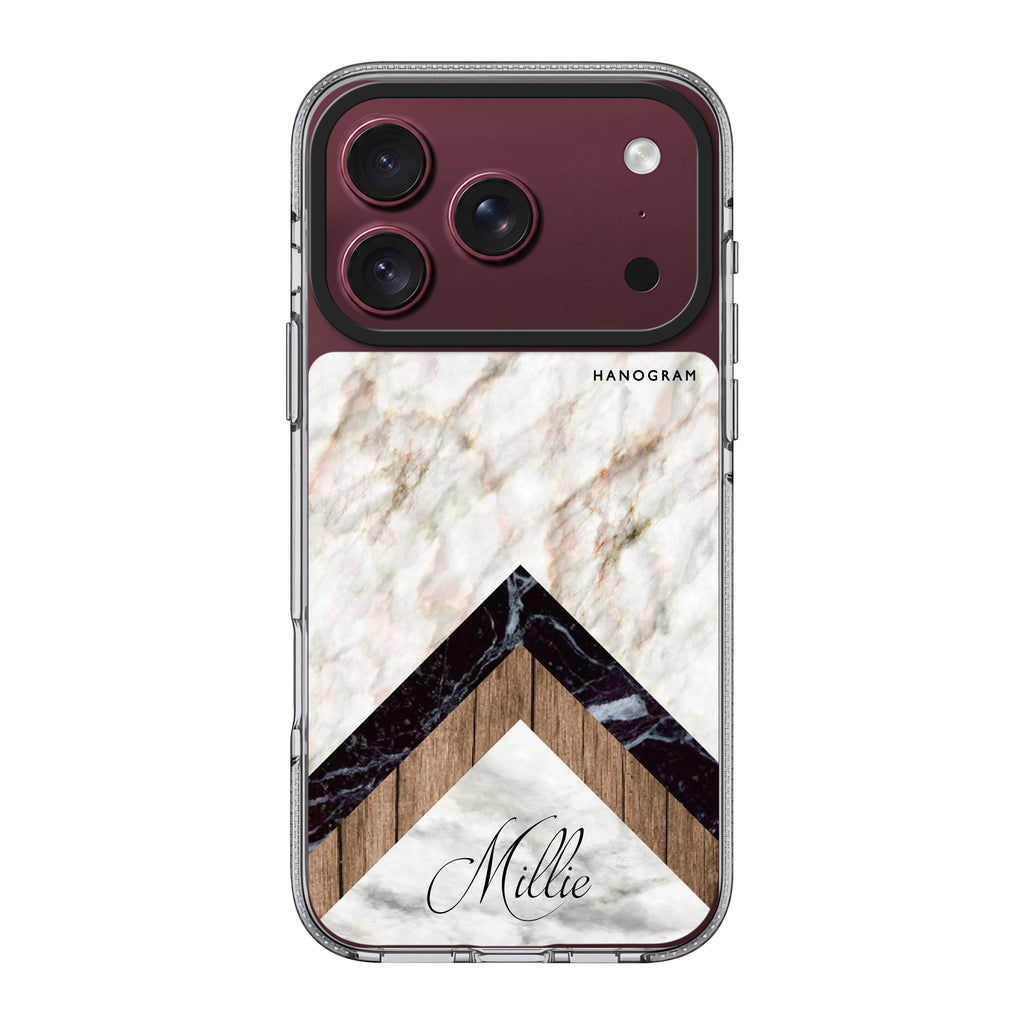 Marble & Wood 水晶透明保護殼
