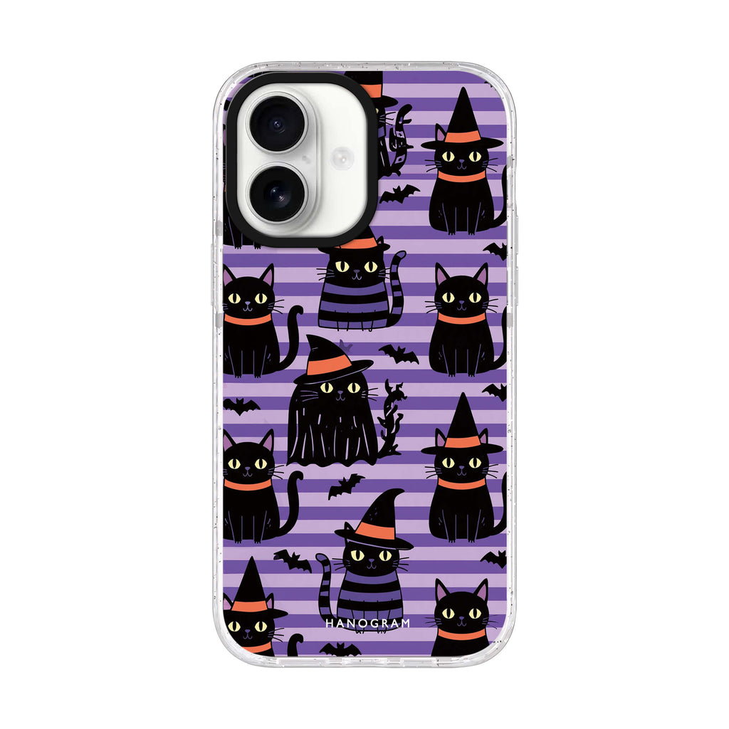Violet Cat Coven 水晶透明保護殼