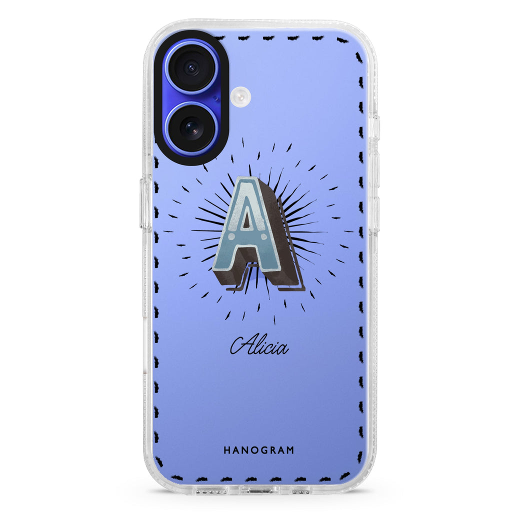 Artistic Monogram III 水晶透明保護殼