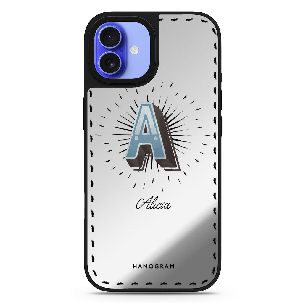 Artistic Monogram III 鏡面手機殼