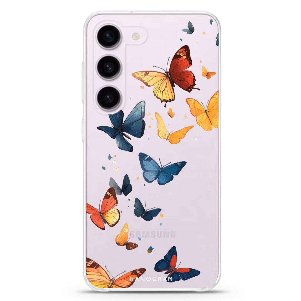Quiet Flight Samsung Galaxy 水晶透明保護殼