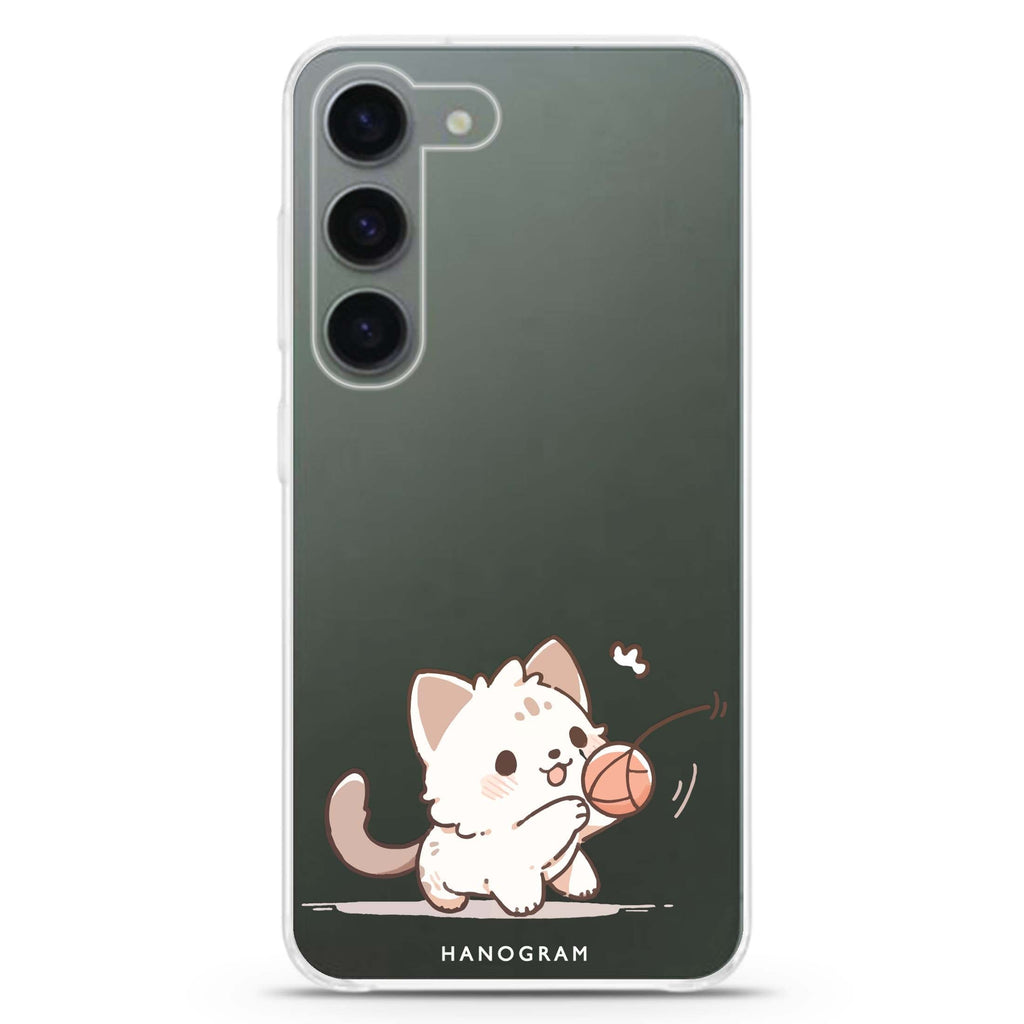 Kitty Chase Samsung Galaxy 水晶透明保護殼