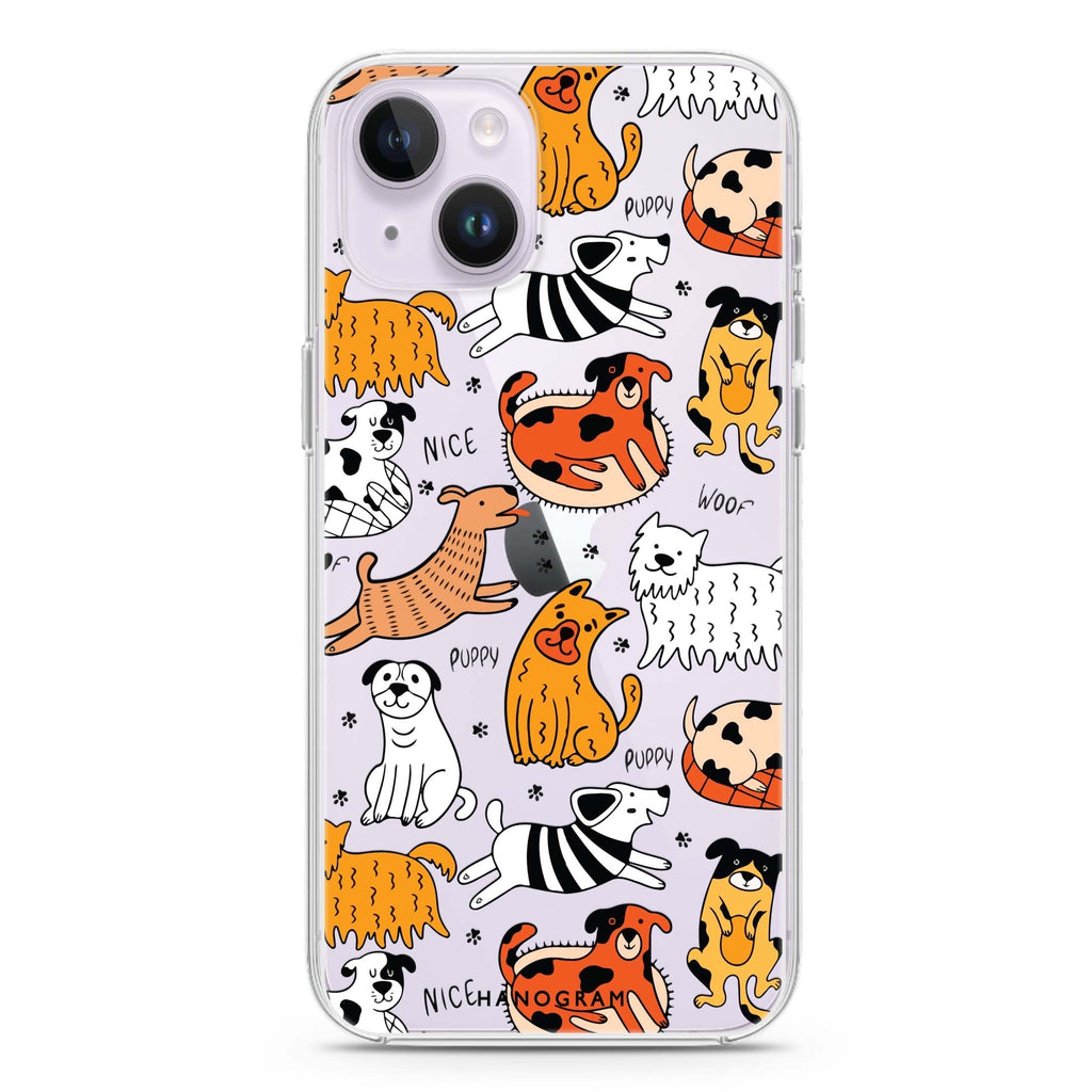 Furry Friends iPhone 14 Plus 水晶透明保護殼