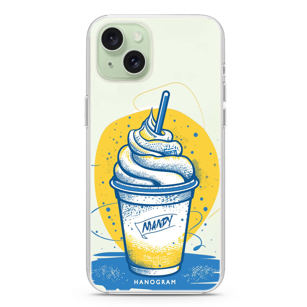 Frozen Fantasy iPhone 15 Plus Magsafe 兼容水晶透明保護殼