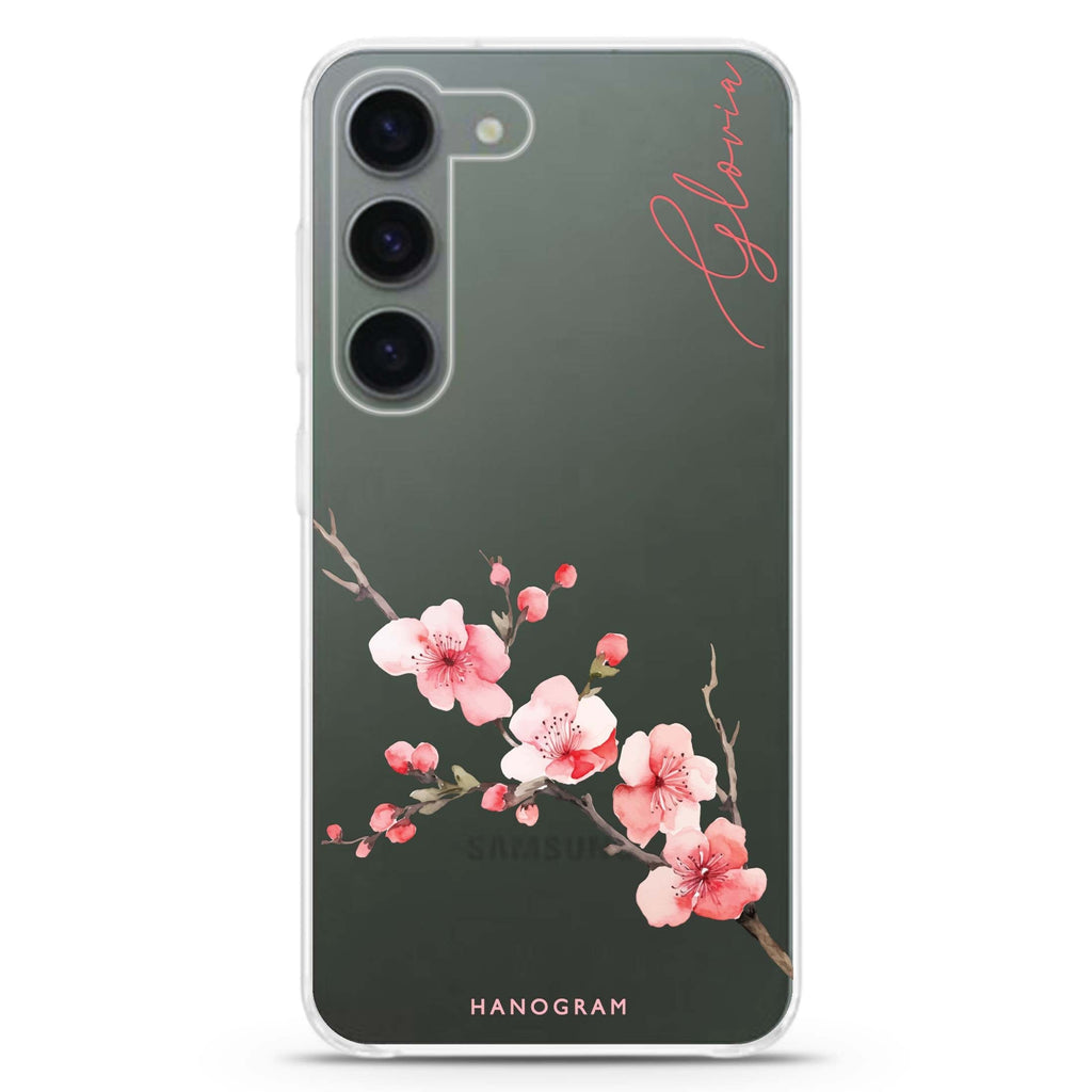 Cherry Bliss Samsung Galaxy 水晶透明保護殼
