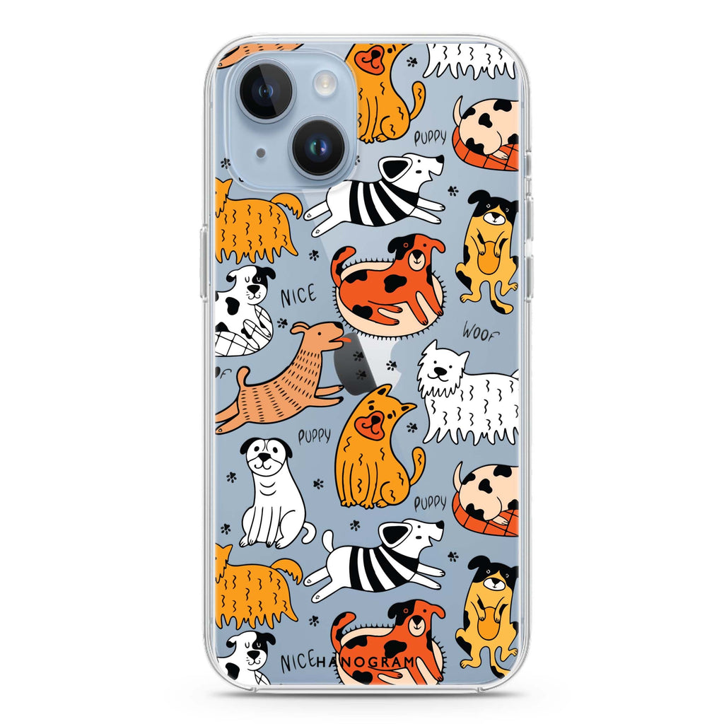 Furry Friends iPhone 14 水晶透明保護殼