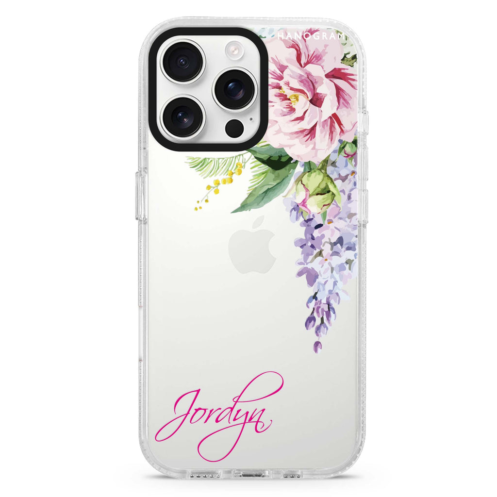Tropical Floral II iPhone 16 Pro & 16 Pro Max Case - Personalized and Stylish Protection