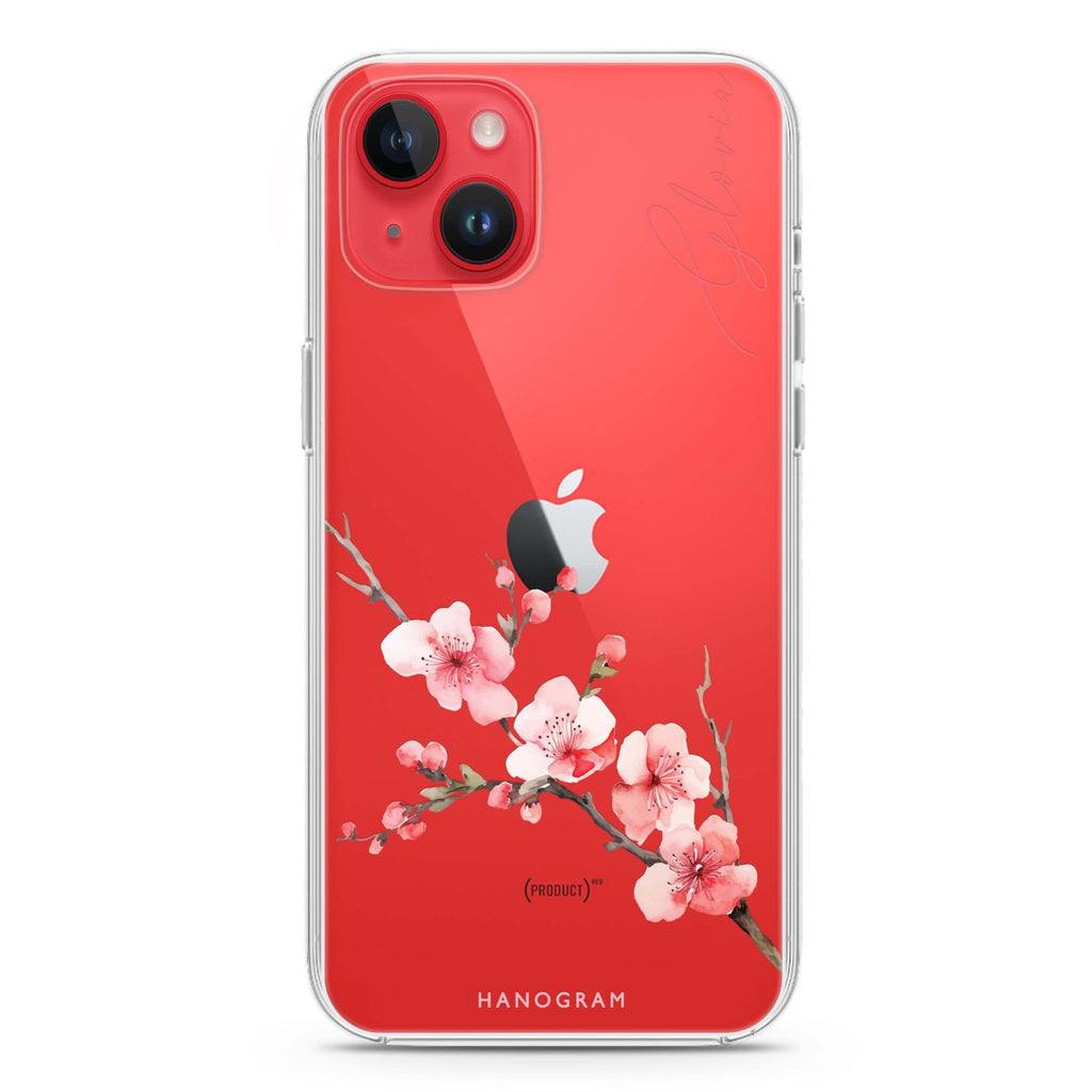Cherry Bliss iPhone 14 Plus 水晶透明保護殼