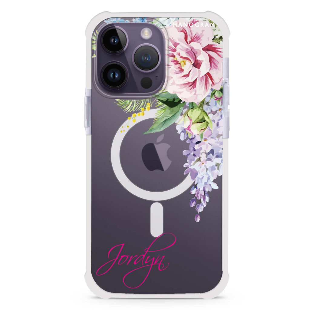 Tropical Floral II iPhone Magsafe 兼容超強防摔保護殼