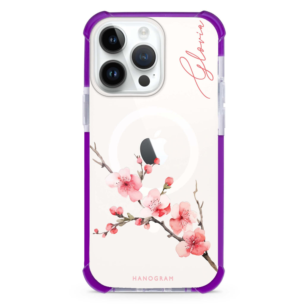 Cherry Bliss iPhone Magsafe 兼容超強防摔保護殼