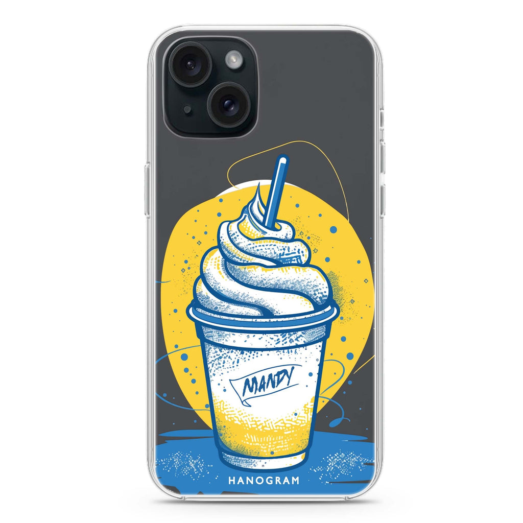 Frozen Fantasy iPhone 15 Magsafe 兼容水晶透明保護殼