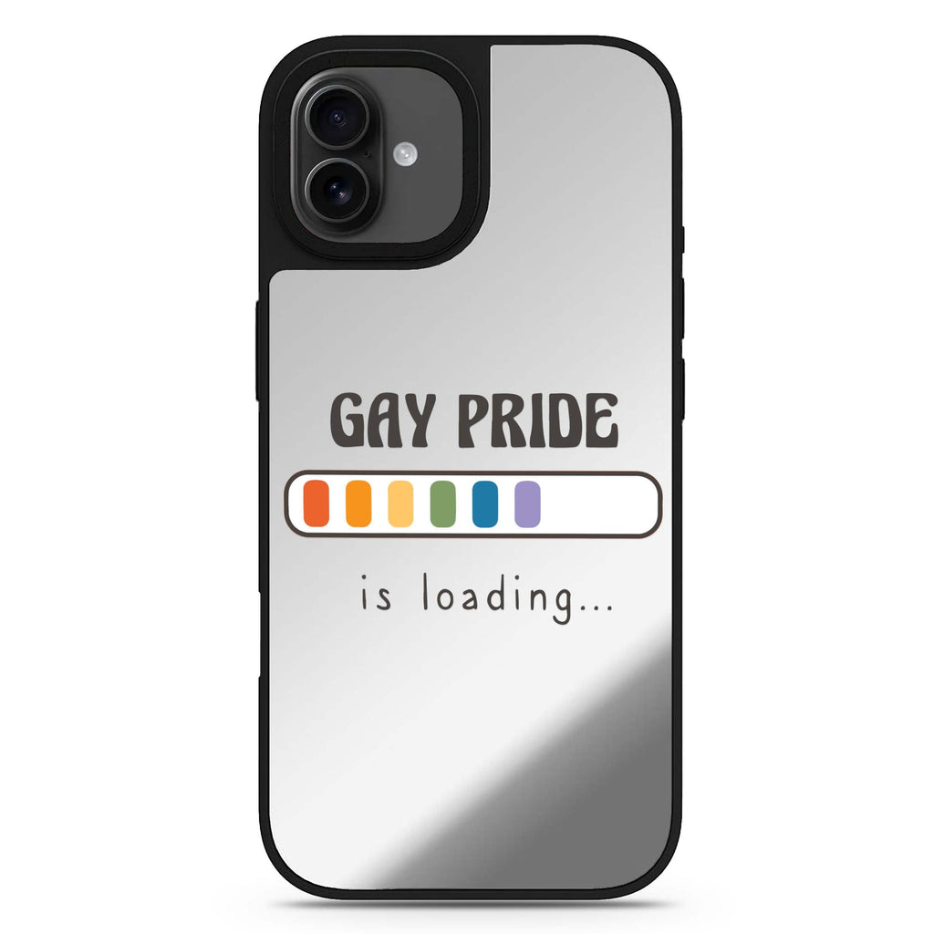 Gay Pride is loading iPhone 17 鏡面手機殼 主圖設計