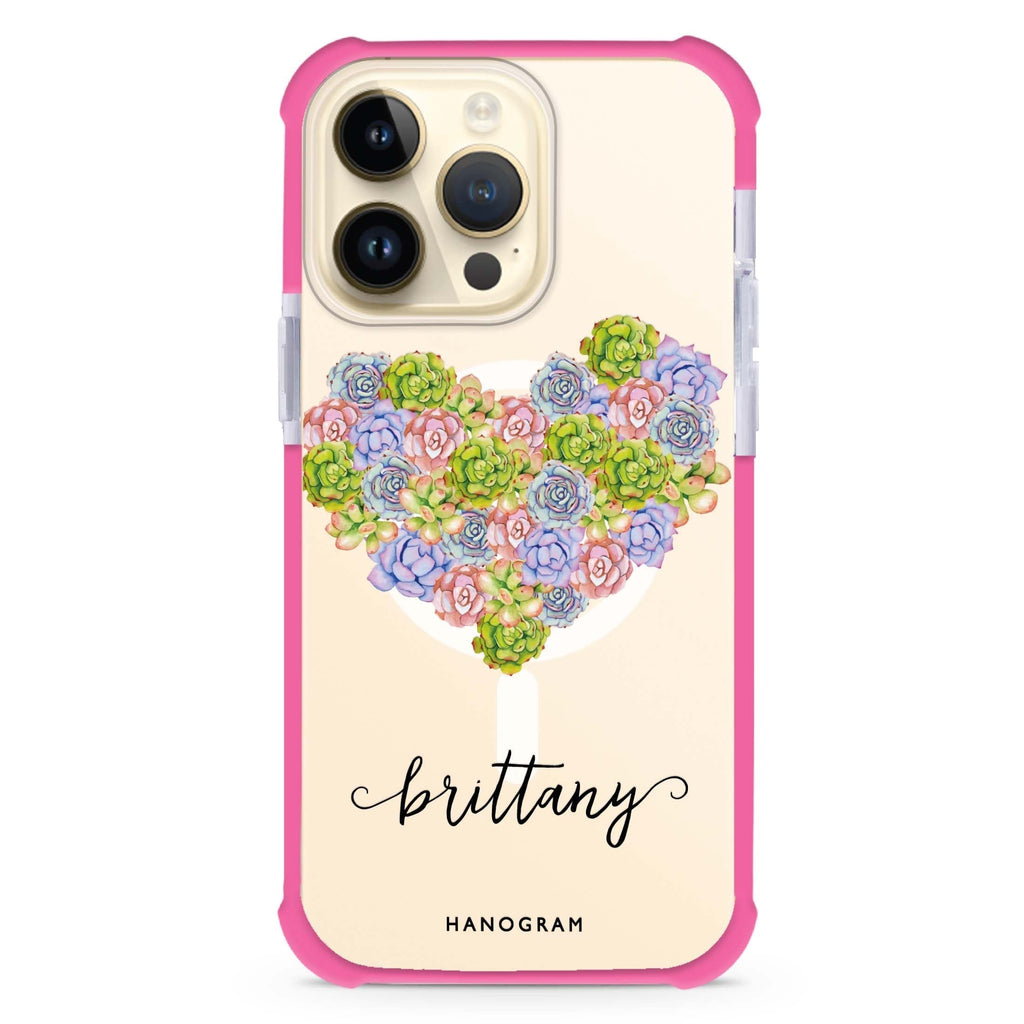 Floral Impression iPhone Magsafe 兼容超強防摔保護殼