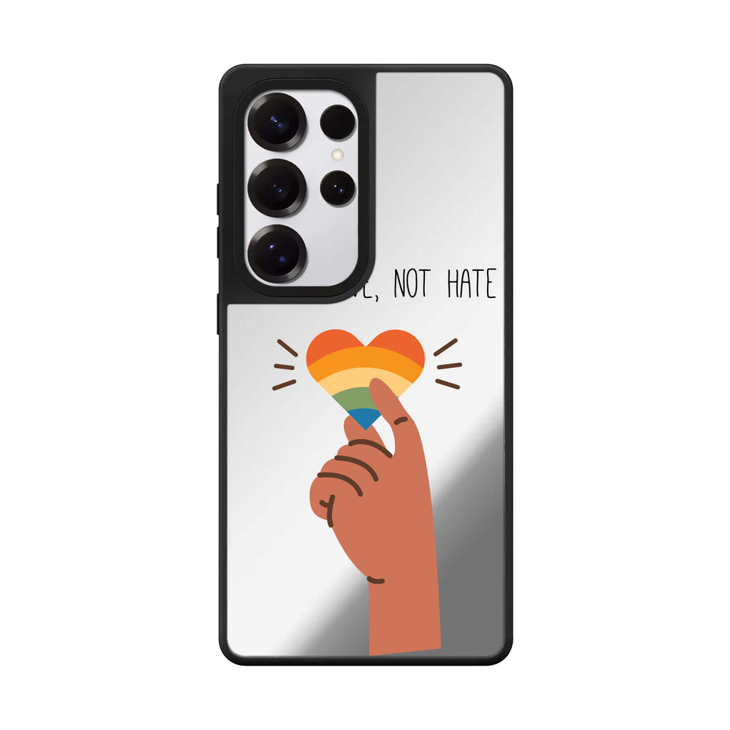 Spread Love 鏡面手機殼