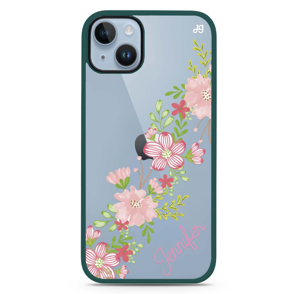 Floral Path iPhone 15 Plus 防衝擊保護殼