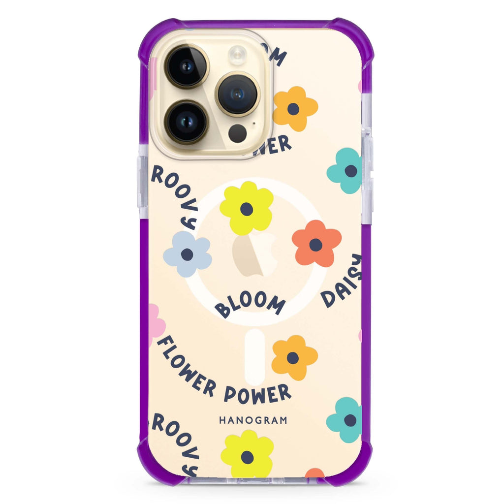 Flower Power iPhone Magsafe 兼容超強防摔保護殼