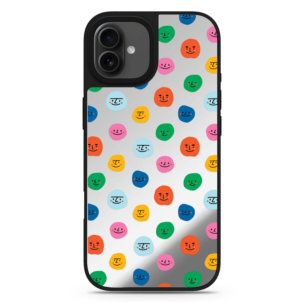 Make me smile iPhone 17 鏡面手機殼 主圖設計