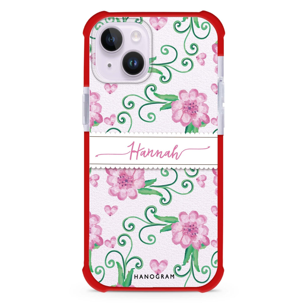 The Dancing Flower iPhone 15 Plus Magsafe 兼容超強防摔保護殼