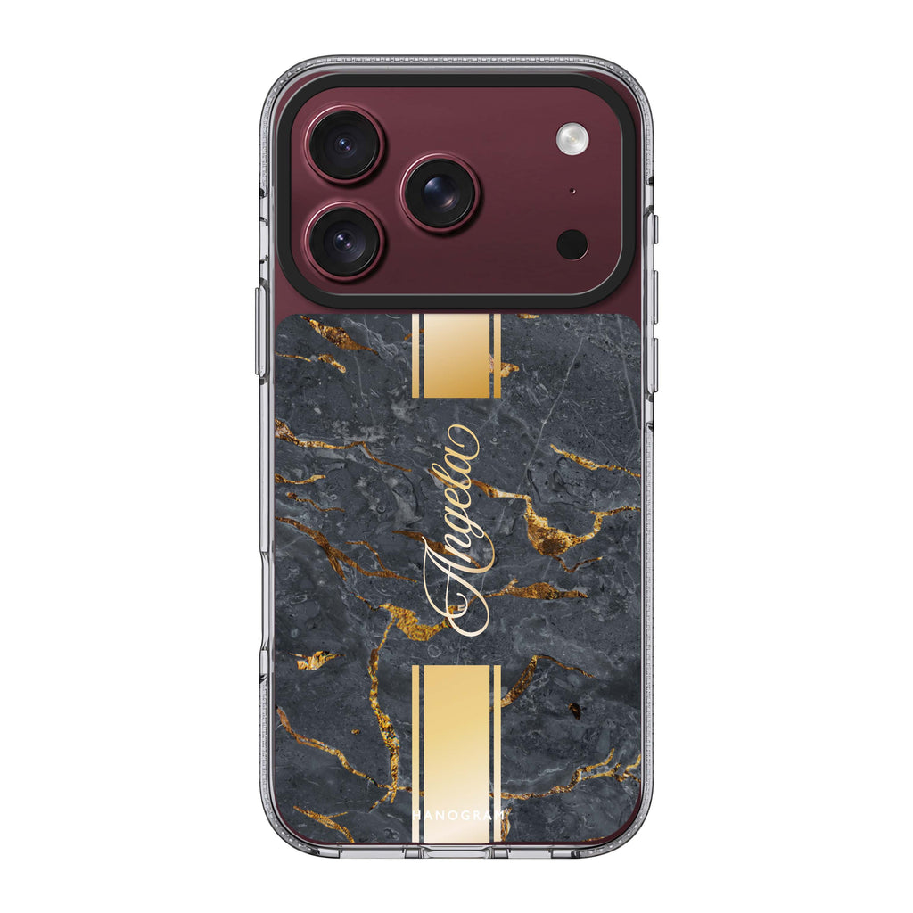 Luxury Gold Marble 水晶透明保護殼