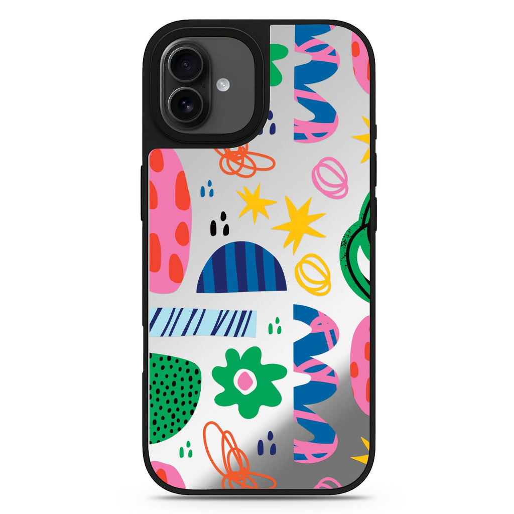 Abstract Drawing by Joe iPhone 17 抽象藝術鏡面手機殼 主圖設計