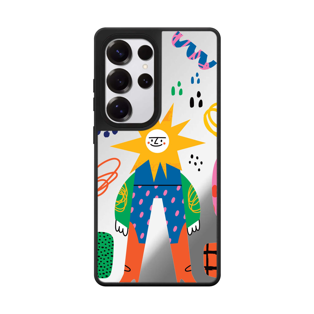 Abstract People 鏡面手機殼