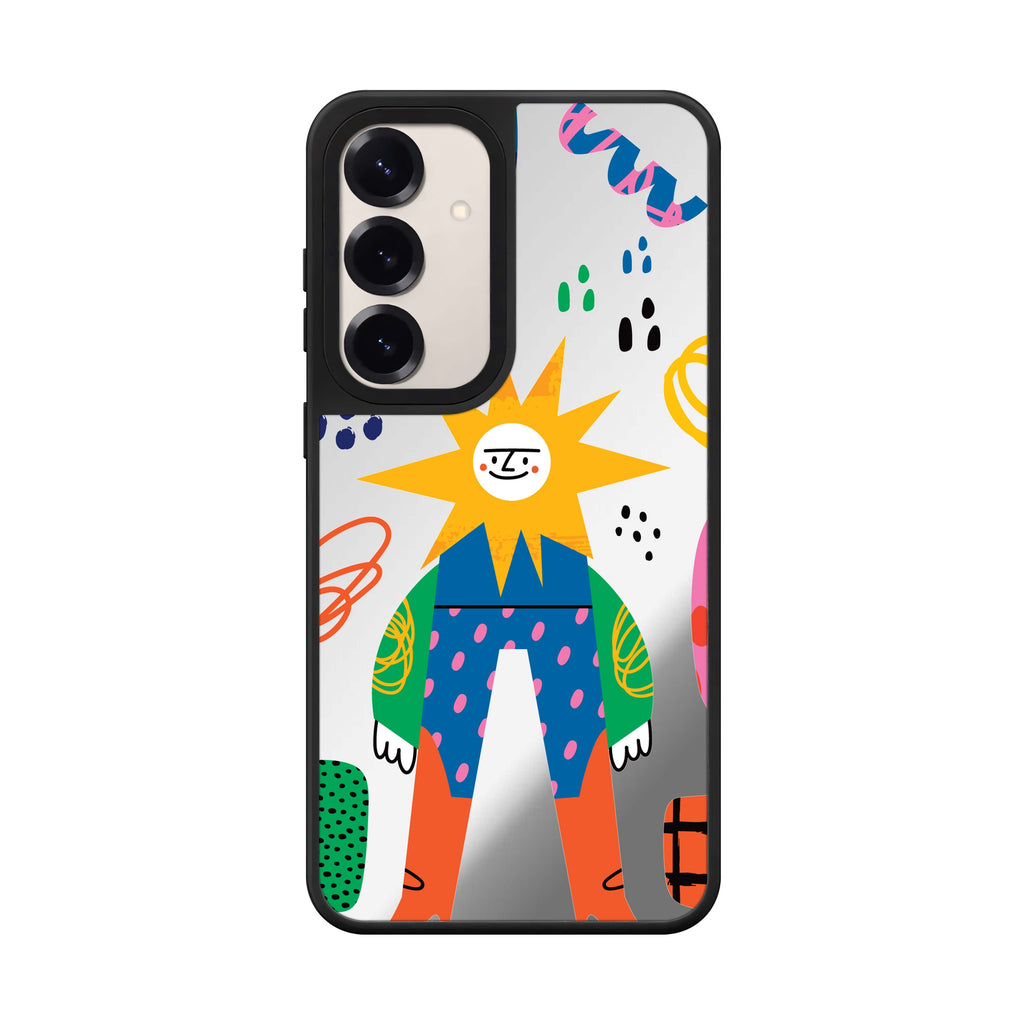 Abstract People 鏡面手機殼