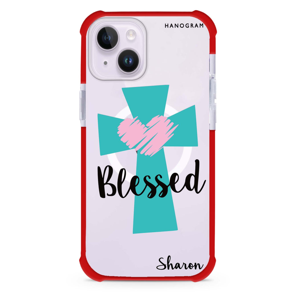 Blessed iPhone 15 Plus Magsafe 兼容超強防摔保護殼