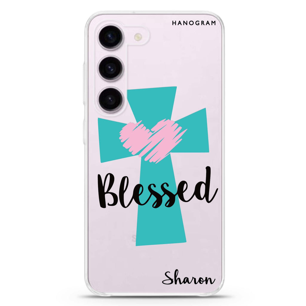 Blessed Samsung Galaxy 水晶透明保護殼