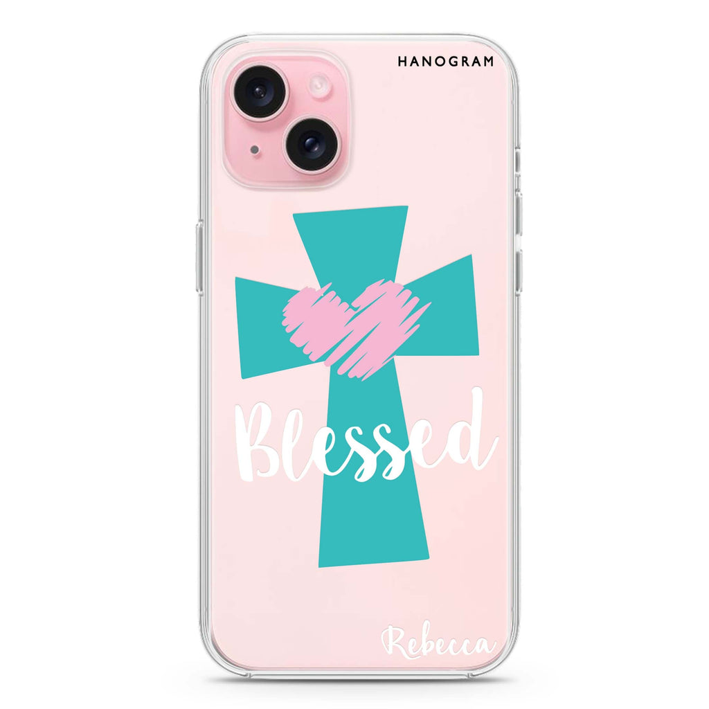 Blessed iPhone 15 水晶透明保護殼