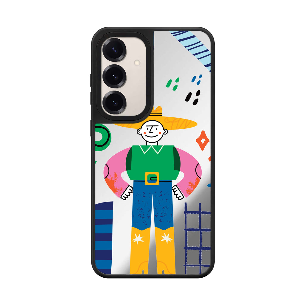 Abstract People 鏡面手機殼