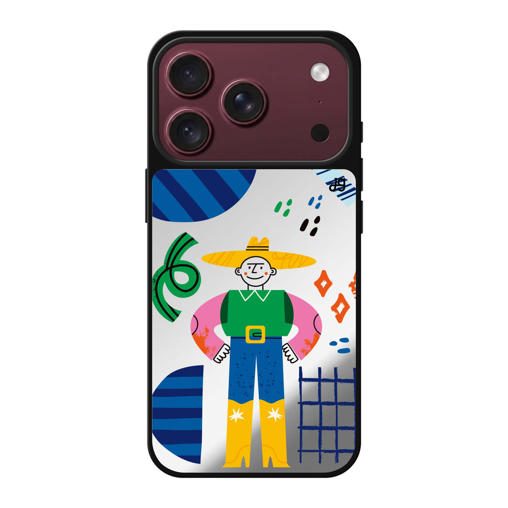 Abstract People 鏡面手機殼