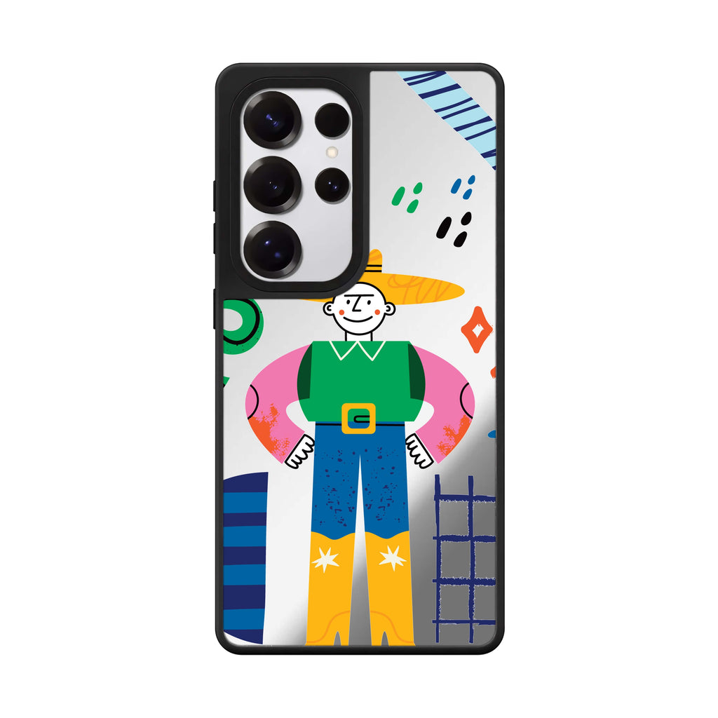 Abstract People 鏡面手機殼