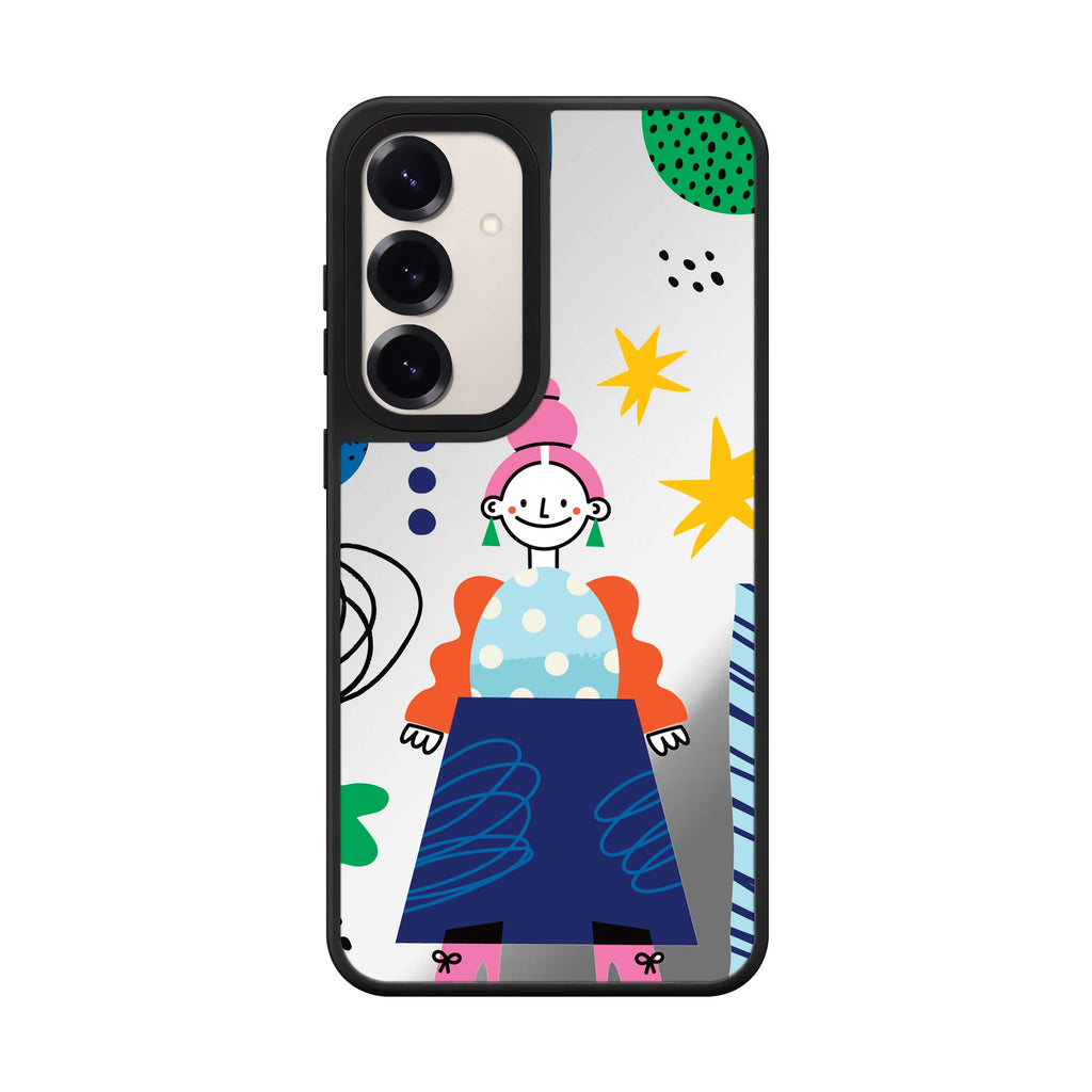 Abstract People 鏡面手機殼
