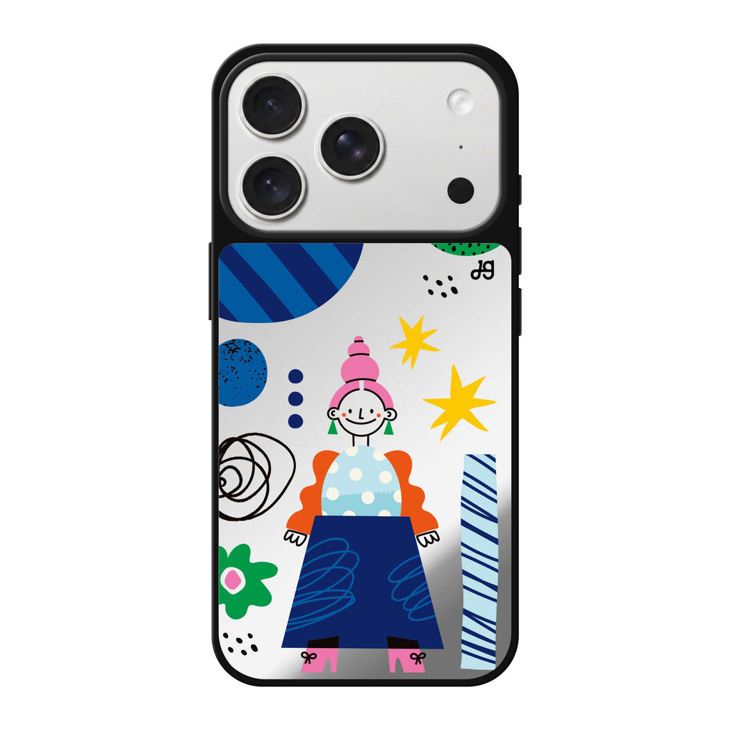Abstract People 鏡面手機殼
