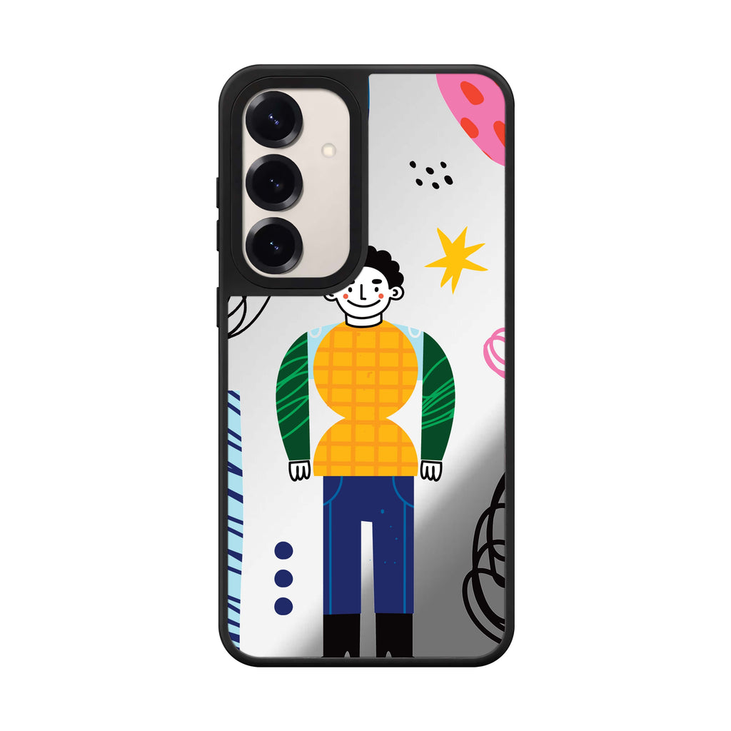 Abstract People 鏡面手機殼